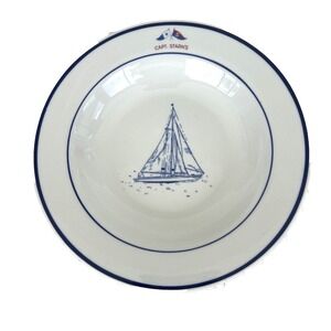 Vintage Captain Starns Restaurant Bowl Shenango China New Jersey USA